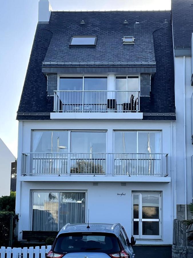 Maryland Vue Mer Port Haliguen Plage Du Porigo Quiberon Exterior foto