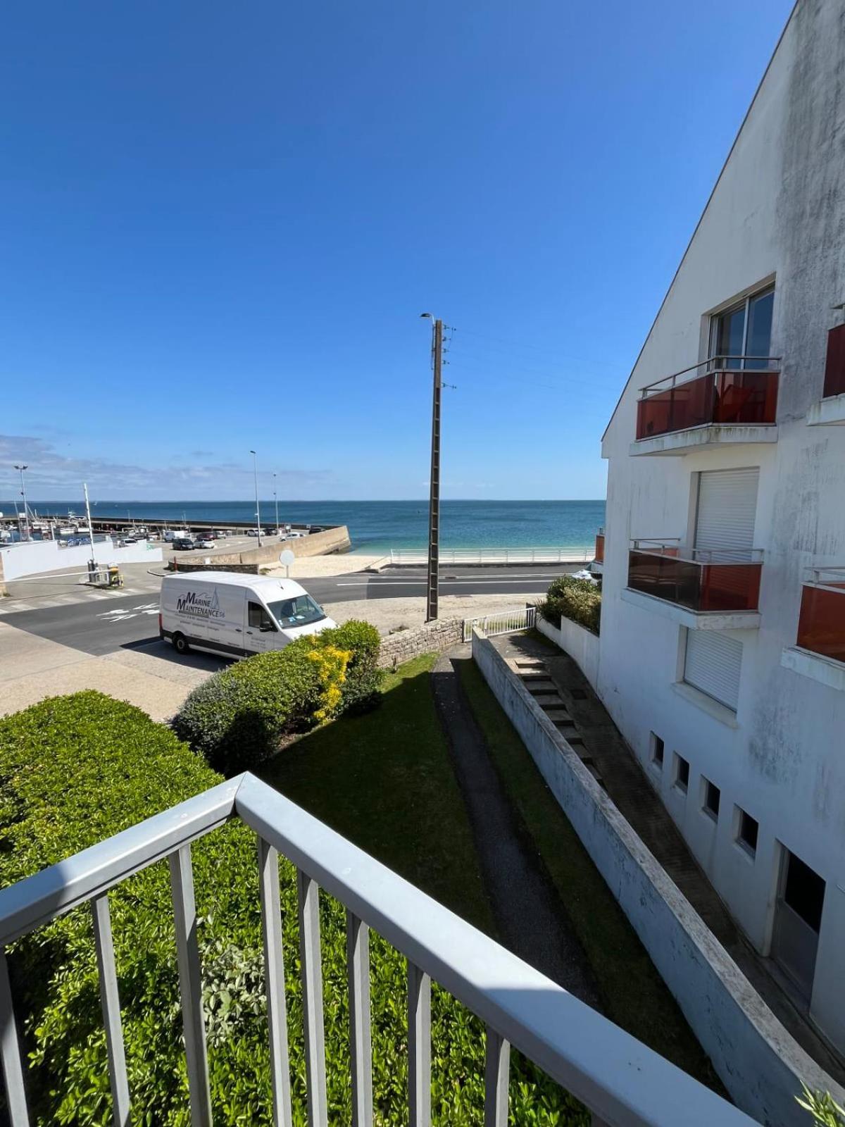 Maryland Vue Mer Port Haliguen Plage Du Porigo Quiberon Exterior foto